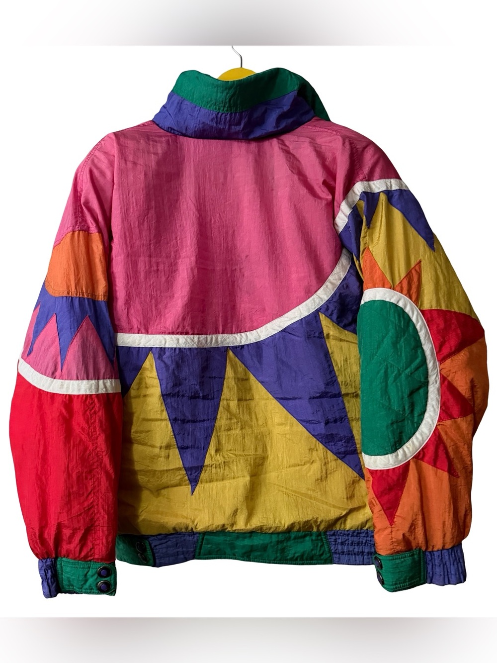 80s/90s Multicolored Jacket Large - Picture 3 of 3